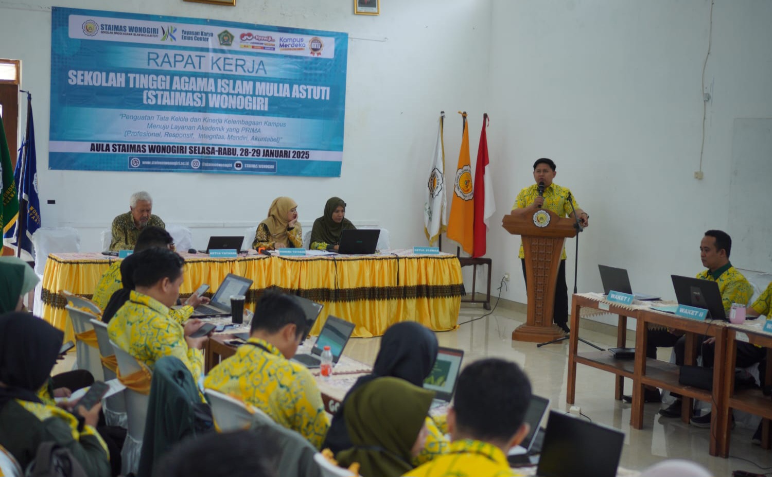 Dari Raker Staimas Wonogiri, Dosen Dan Tendik Harus Berikan Layanan Prima - Berita Wonogiri